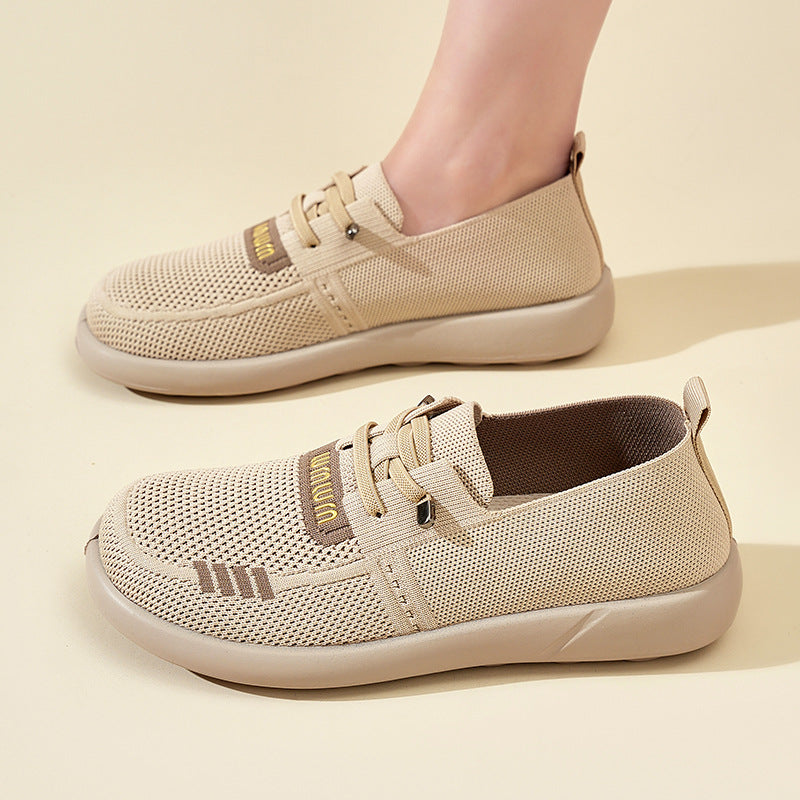 Damen Atmungsaktive Freizeitschuhe mit elastischem Obermaterial EB