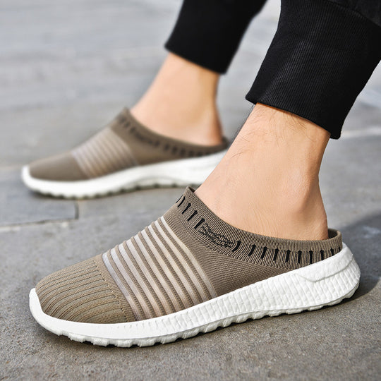 Damen Bequeme und atmungsaktive Slip-On Sneakers mit flexiblem Design EB