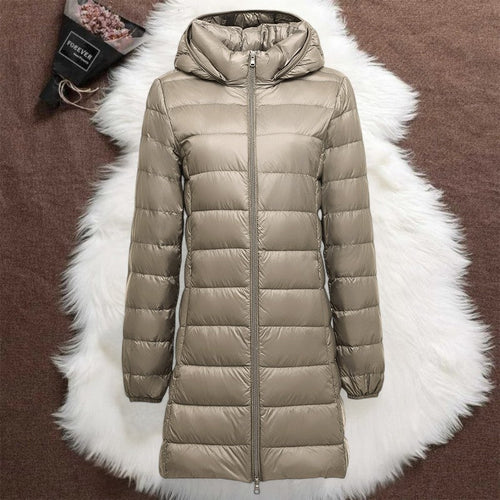 EB | Lange Kapuzenjacke