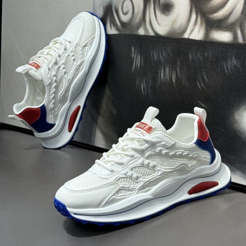Damen Sportliche Lifestyle-Sneaker mit atmungsaktiver Oberflächenstruktur und dämpfender Sohle EB