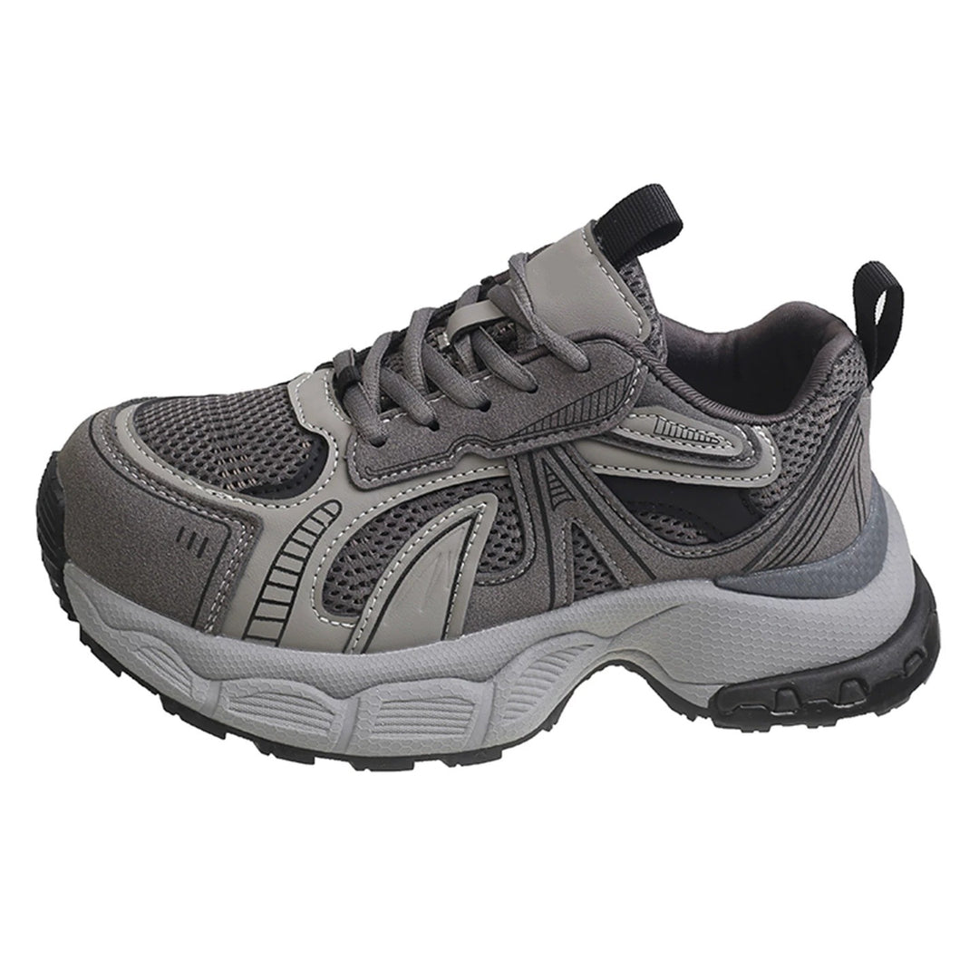 Damen Sportliche Atmungsaktive Sneakers mit gepolsterter Sohle und rutschfester Außensohle EB