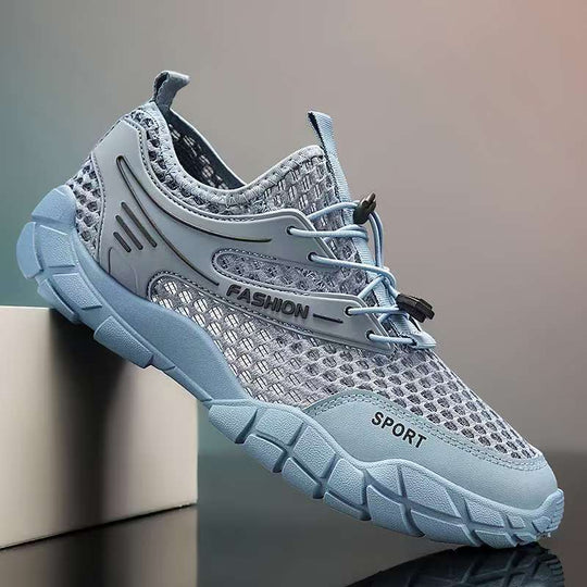 Damen Atmungsaktive Laufschuhe mit flexiblem Mesh-Obermaterial und rutschfester Sohle EB