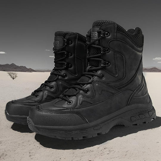 Herren Tactical Stiefel mit hohem Knöchel und rutschfester Sohle EB