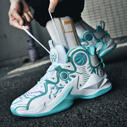 Damen Performance Basketball-Sneaker mit atmungsaktiven Mesh-Einsätzen und innovativer Dämpfungstechnologie EB