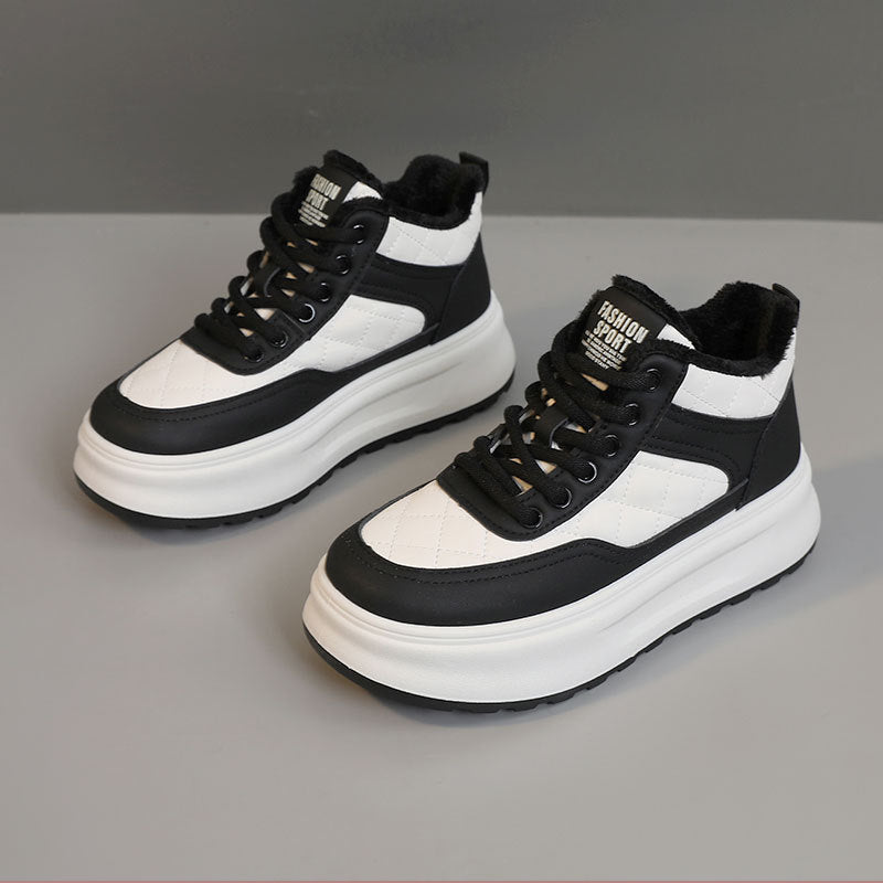 Damen Sportliche High-Top Sneakers mit dämpfendem Innenfutter und robustem Design EB