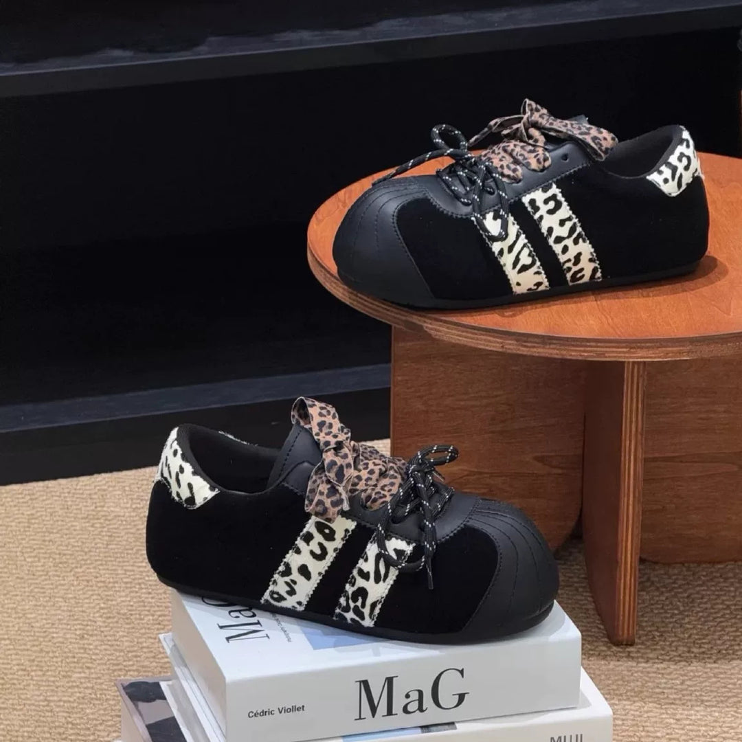 Damen Sneakers im trendigen Animal-Print Design von EB