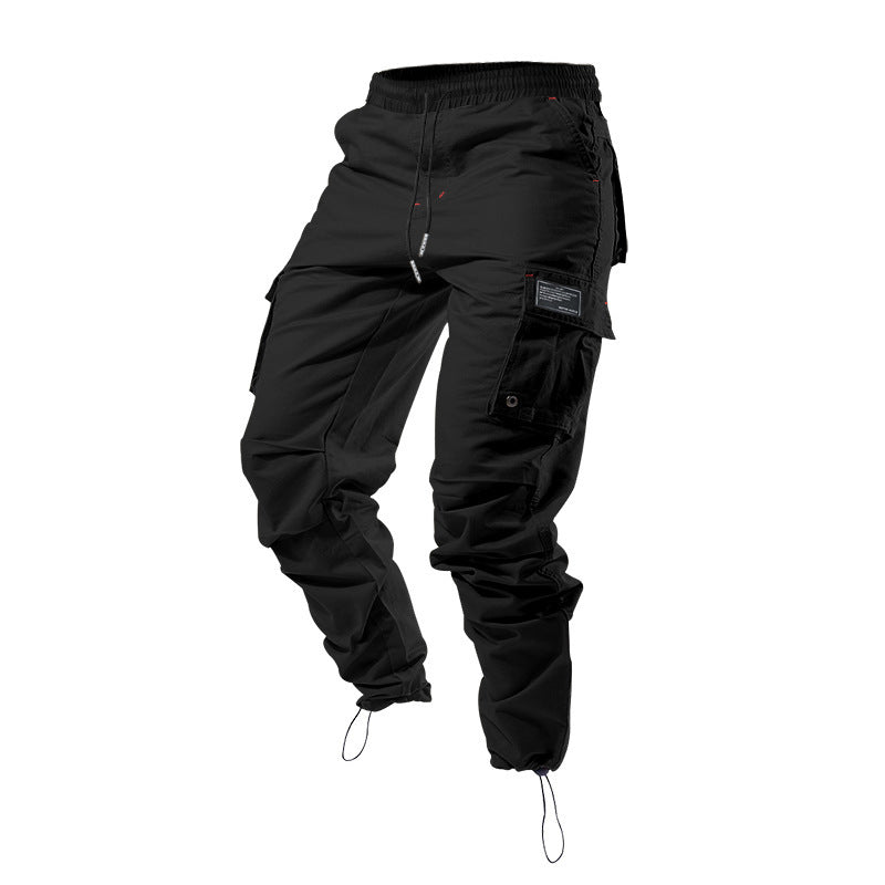 Herren Cargo-Hose mit elastischem Bund und praktischen Taschen EB