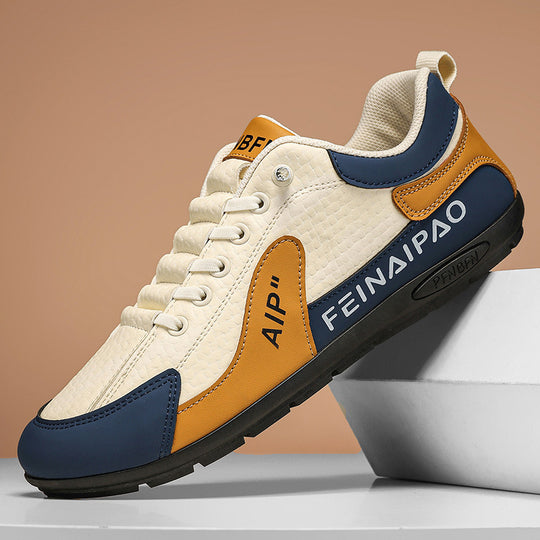 Damen Sportliche Freizeit Sneakers mit atmungsaktivem Obermaterial und rutschfester Sohle EB