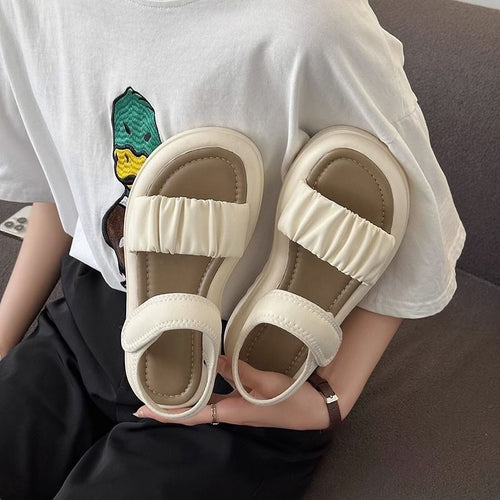 Damen Strapazierfähige Sommer-Sandalen mit gepolstertem Obermaterial und rutschfester Sohle EB