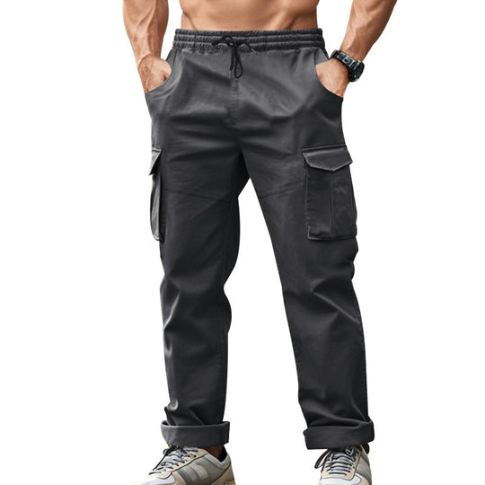 Herren Cargo-Hose mit elastischem Bund und praktischen Seitentaschen EB 1758812816