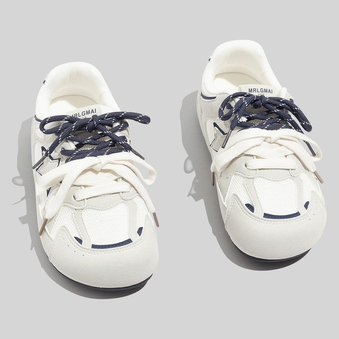 Damen Sportliche Sneakers mit atmungsaktivem Mesh-Obermaterial und flexibler Sohle EB