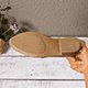 Damen elegante und bequeme Slipper-Stiefel aus strukturiertem Kunstleder EB