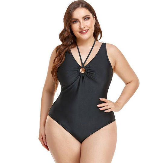 Damen Eleganter Einteiler mit raffiniertem Ringdetail EB