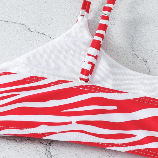 Damen Bikini-Set mit eleganter Wendewickelrock-Optik EB