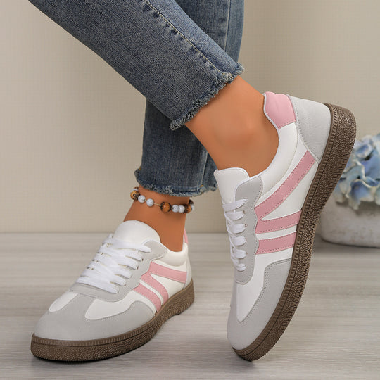 Damen Sneakers im sportlichen Design mit atmungsaktivem Obermaterial und bequemer Dämpfung EB