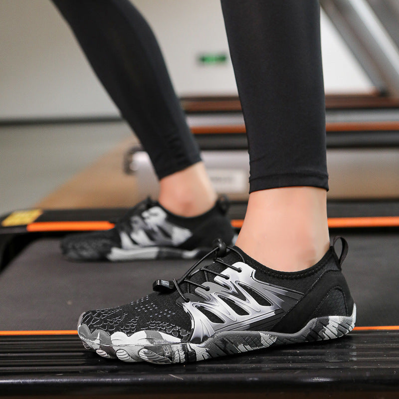 Damen Flexible Wassersport-Schuhe mit atmungsaktiver Mesh-Oberfläche und rutschfester Sohle EB