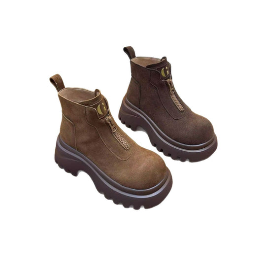 Damen Ankle Boots mit rutschfester Sohle und modischem Design EB