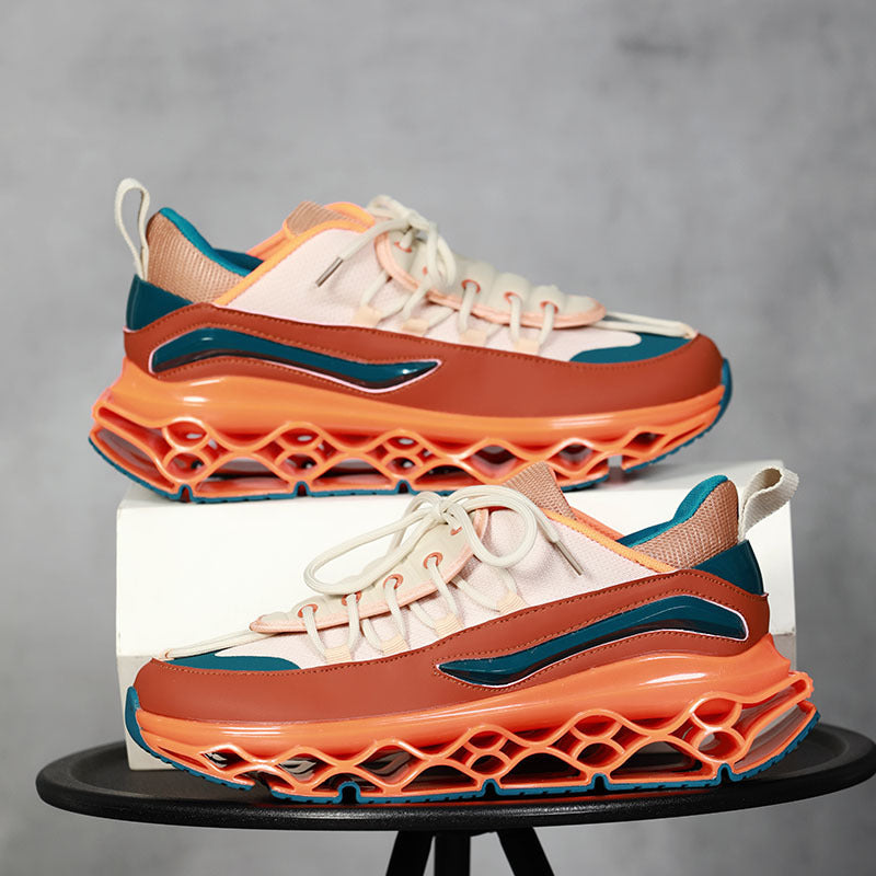 Damen Sportliche Sneakers mit innovativem Sohlen-Design EB