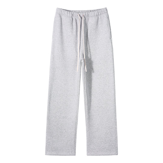 Damen nan weite Relax-Sweathose mit elastischem Komfortbund, kontrastierendem Kordelzug und geradem Bein EB