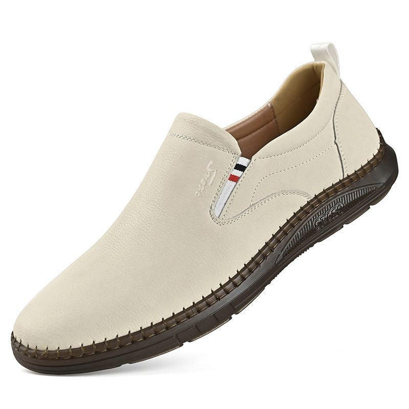 Damen Elegante Slip-On Schuhe aus weichem Leder EB