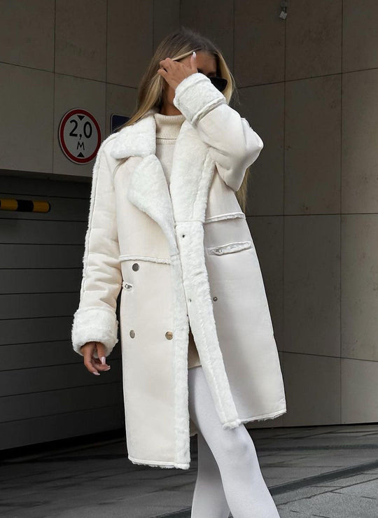 EB | Fleece Futter Wildledermantel