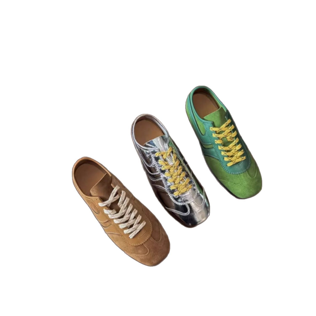 Damen trendige Sneakers im Retro-Stil EB