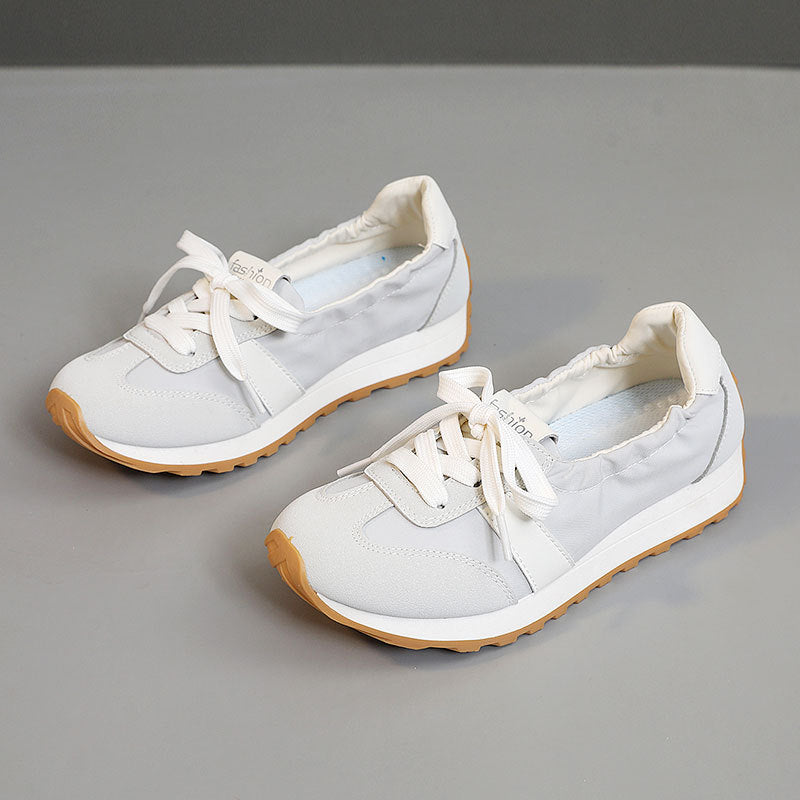 Damen Sportliche Sneakers mit elastischem Einstieg und dämpfendem Fußbett EB