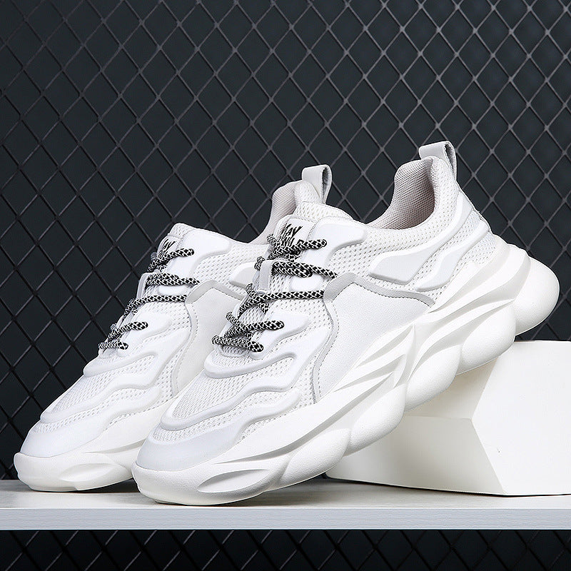 Damen modische Sportschuhe mit luftiger Netzstruktur und dämpfendem Sohlenmaterial EB