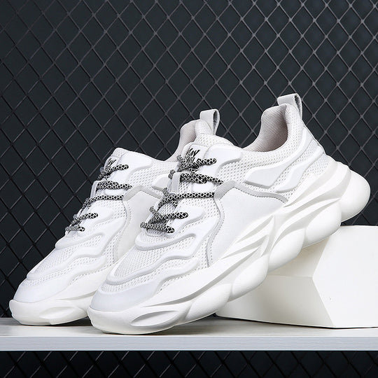 Damen modische Sportschuhe mit luftiger Netzstruktur und dämpfendem Sohlenmaterial EB
