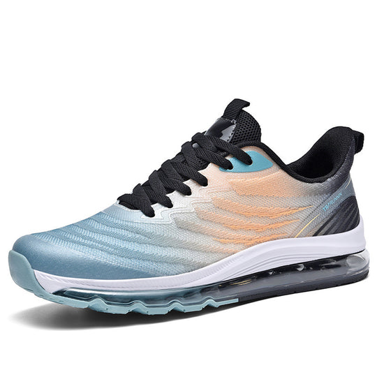 Unisex atmungsaktive Air‑Cushion Running‑Sneaker mit sichtbarer Hohlkammer‑Zwischensohle und leichter Strickkonstruktion EB