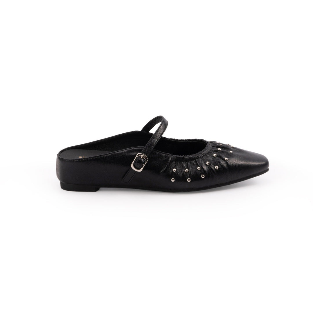 Damen Designer Ballerinas mit dekorativen Perlen EB