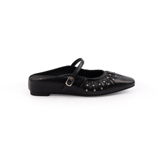 Damen Designer Ballerinas mit dekorativen Perlen EB