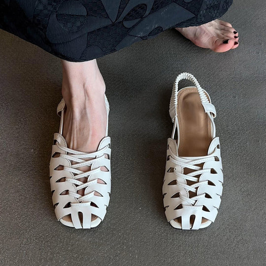 Damen Hochgelenk-Sandalen mit atmungsaktiver Oberfläche und flexiblem Fußbett EB