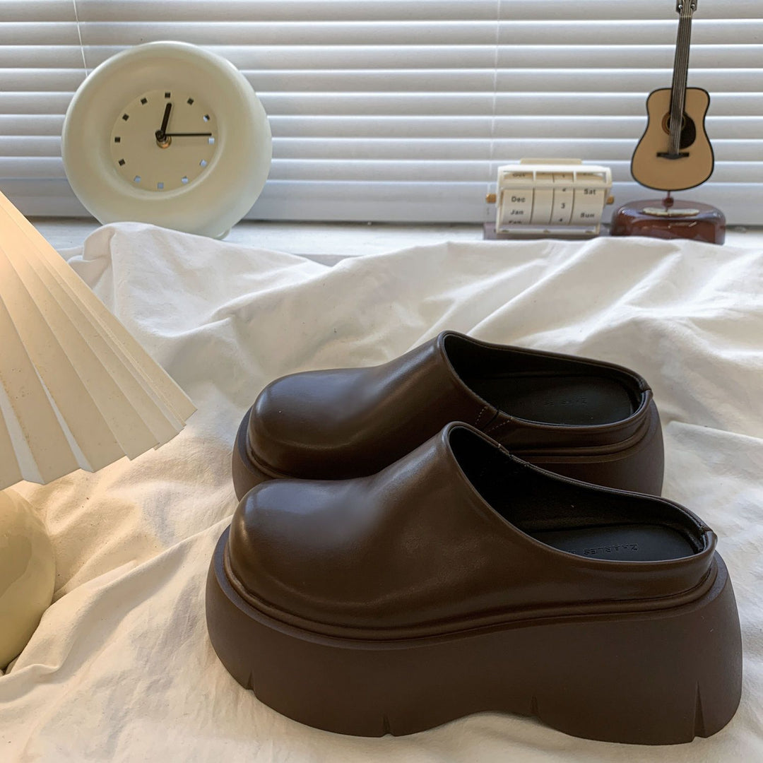 Damen modische Plateau-Clogs mit komfortabler Sohle und elegantem Design EB