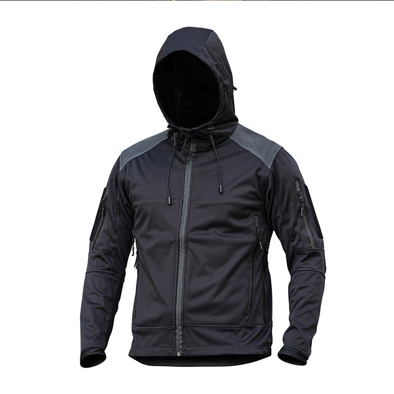Herren funktionale Outdoor-Jacke mit isolierter Steppstruktur R&B