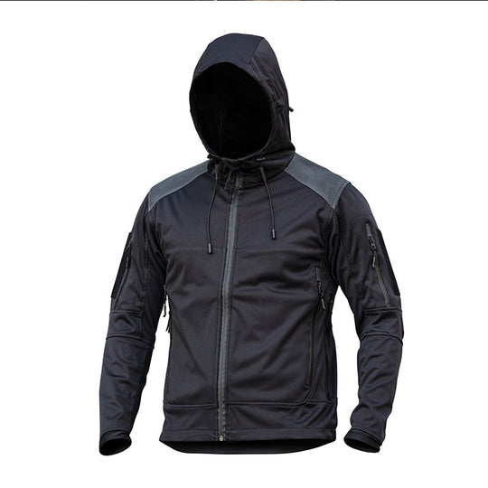 Herren funktionale Outdoor-Jacke mit isolierter Steppstruktur R&B