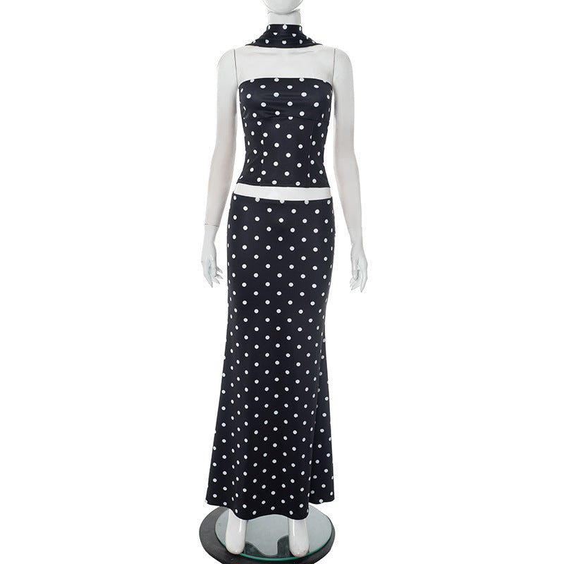 Damen Maxikleid mit figurformendem Stoff und eleganten Leopardenmuster EB