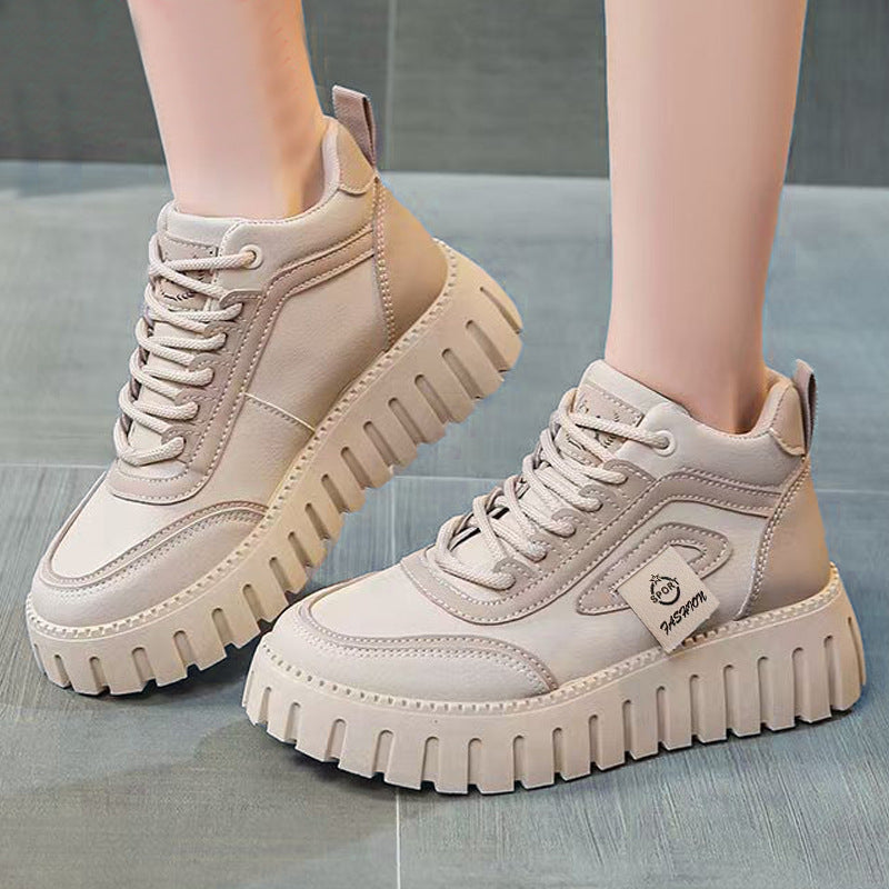 Damen Sportliche Chunky Sneakers mit verstärkter Sohle und atmungsaktivem Obermaterial EB