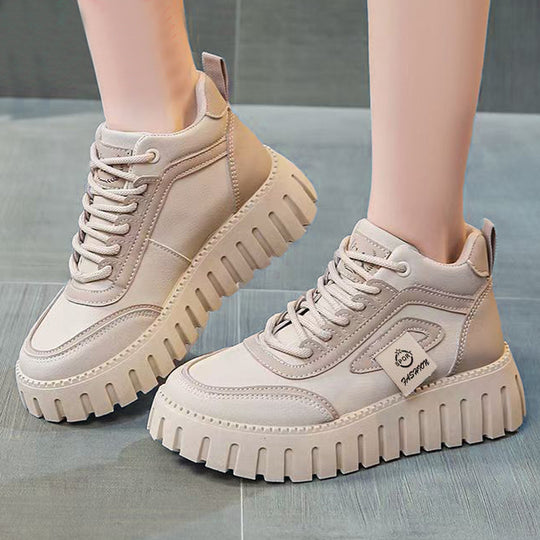 Damen Sportliche Chunky Sneakers mit verstärkter Sohle und atmungsaktivem Obermaterial EB