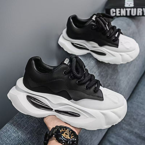 Damen Chunky Fashion-Sneaker mit ausgefallener Sohle EB