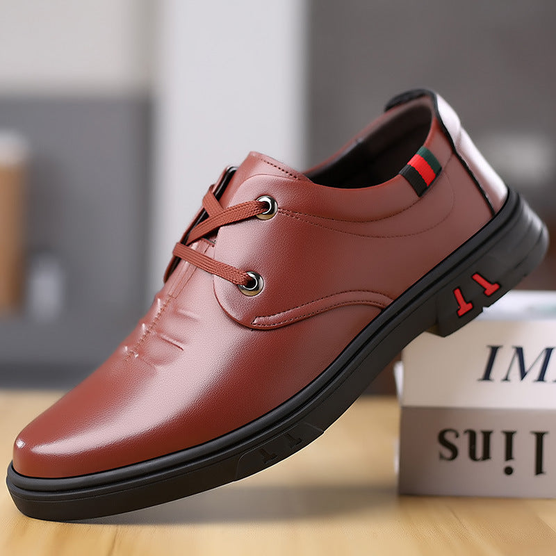 Herren Elegante Schnürschuhe aus hochwertigem Leder EB