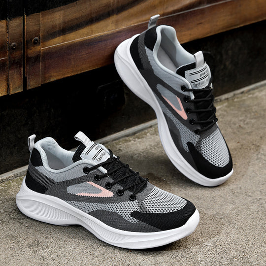 Damen Sportschuhe mit atmungsaktivem Obermaterial und gepolsterter Sohle EB
