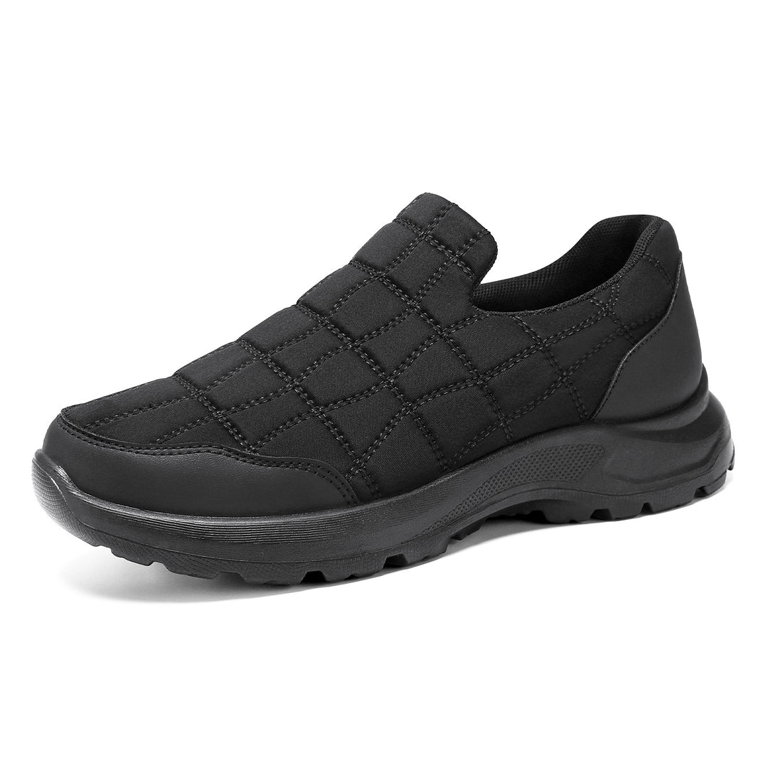 Damen Sportliche Slip-On Schuhe mit gepolstertem Obermaterial und rutschfester Sohle EB