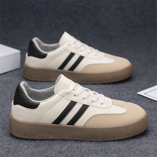 Damen Modische Sneaker mit hochwertigem Obermaterial und rutschfester Sohle EB