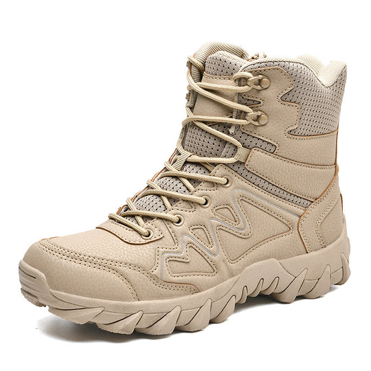 Herren Multifunktionale Outdoor-Stiefel mit hohem Knöchelschutz und rutschfester Sohle EB