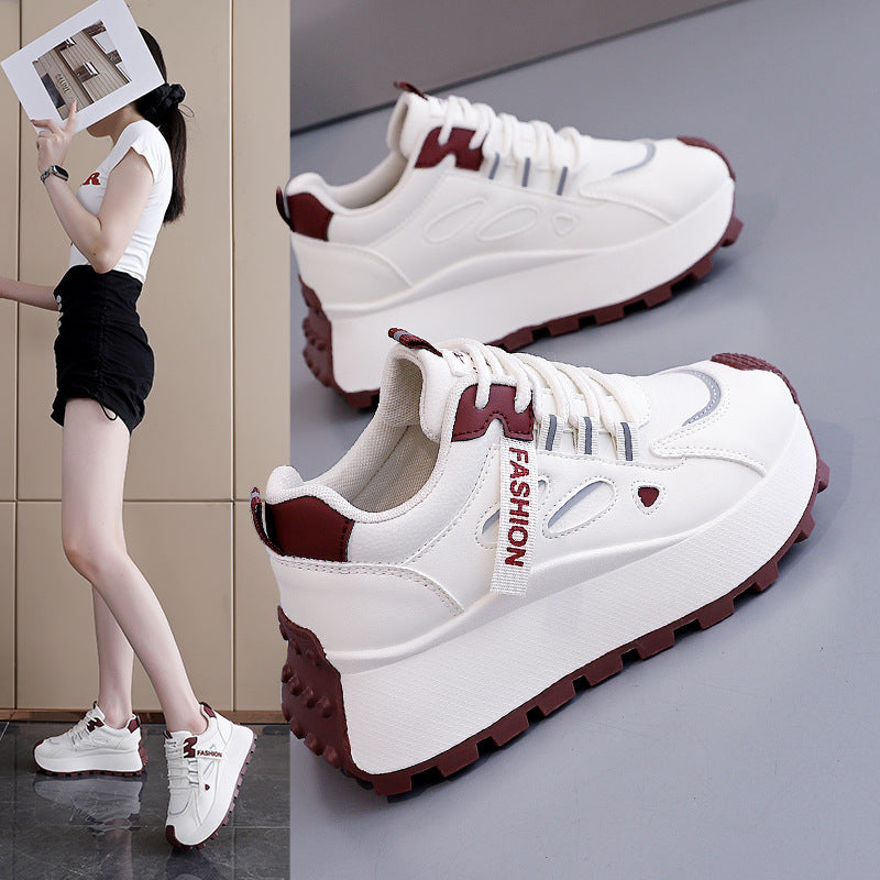 Damen Trendige Lauf-Sneaker mit rutschfester Sohle und atmungsaktivem Obermaterial EB