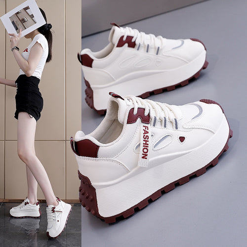 Damen Trendige Lauf-Sneaker mit rutschfester Sohle und atmungsaktivem Obermaterial EB