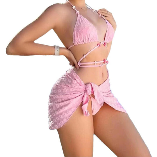 Damen Bikini-Set mit innovativem Wickelrock EB