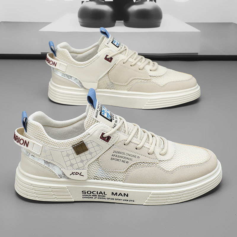 Damen Sportliche Sneakers mit atmungsaktivem Obermaterial und dämpfenden Eigenschaften EB