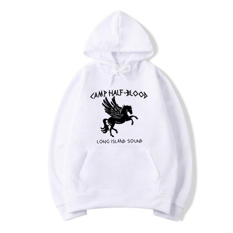 Damen Hoodie mit kreativem Fantasy-Motiv EB